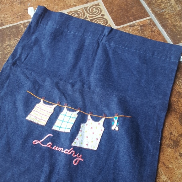Handmade travel laundry bag - Picture 2 of 6